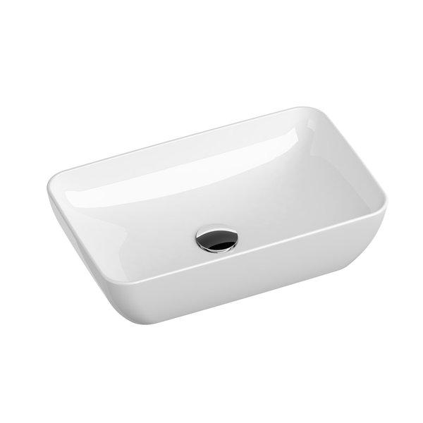 Ravak washbasin Uni 500 R Slim ceramic white cover photo