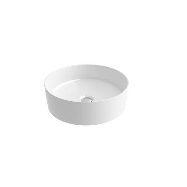 Ravak washbasin Uni 400 Slim ceramic white cover photo