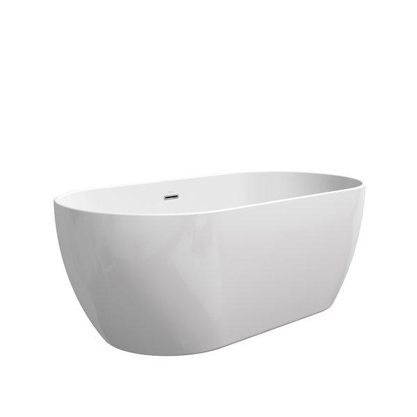 Ravak bathtub Freedom O 1690x800 snowwhite freestanding cover photo