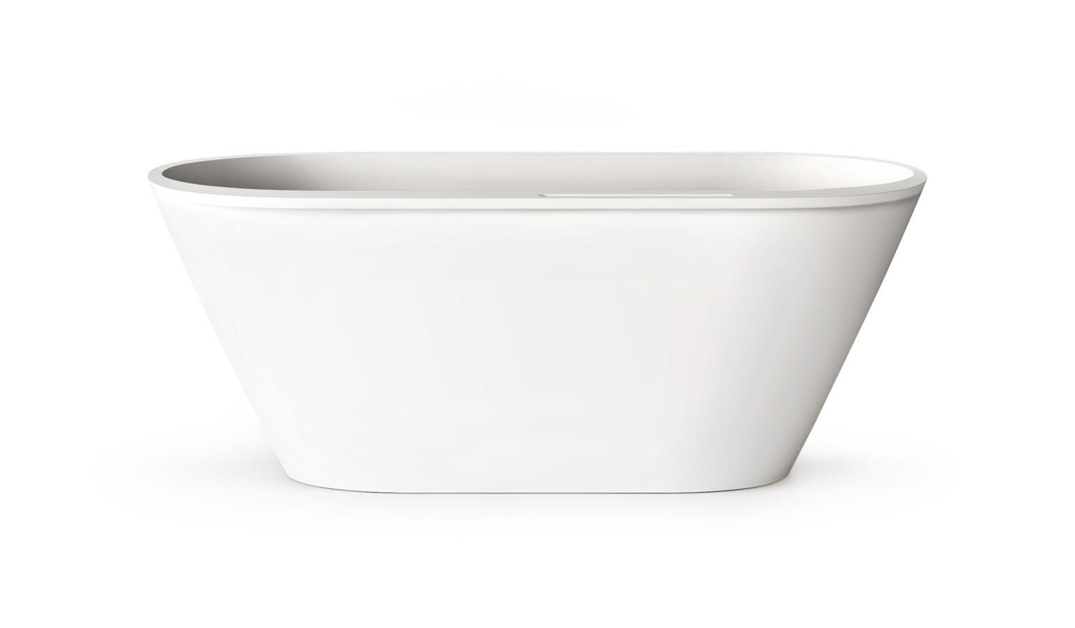 PAA DECO RIM bathtub SilkStone White cover photo