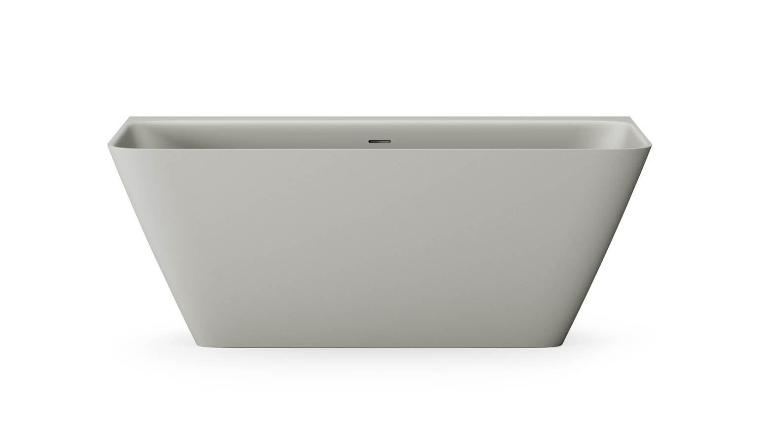 PAA QUADRO WALL bathtub SilkStone Matte Grey cover photo