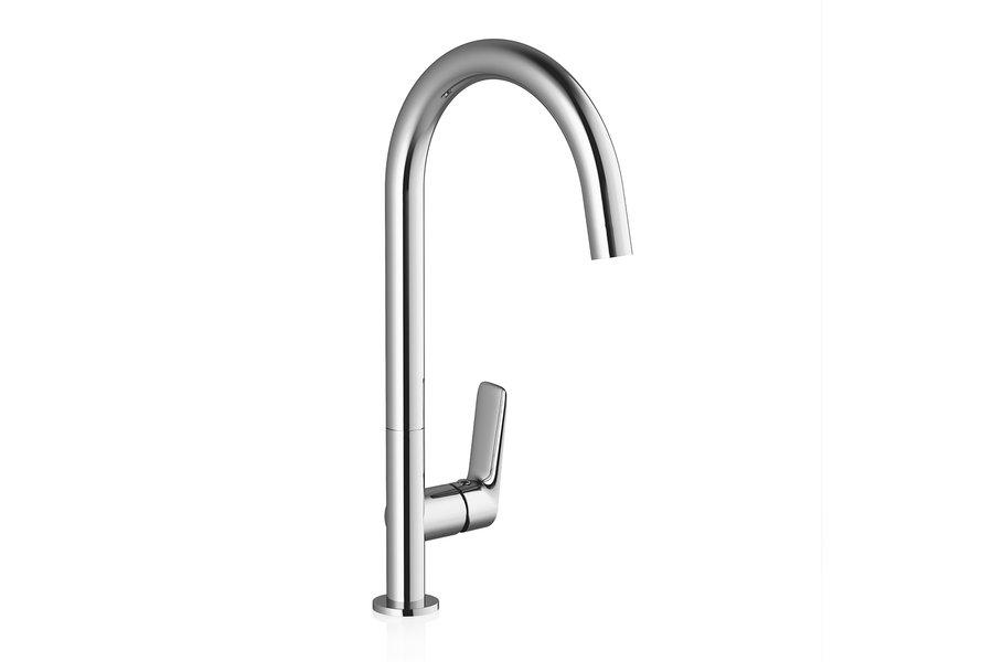 Ravak CL 016.00CR washbasin/sink mixer 335mm, chrome cover photo