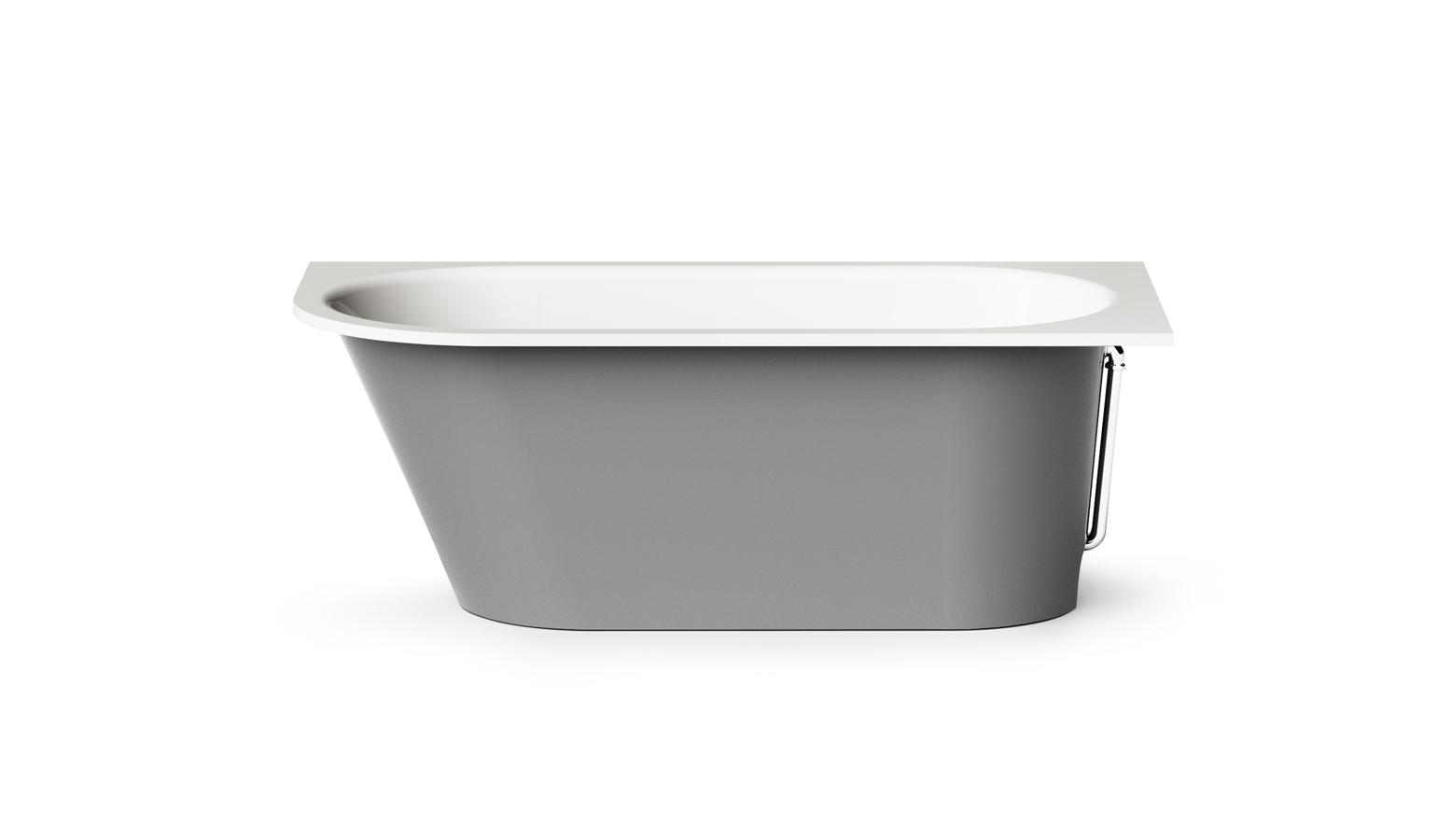 PAA VARIO M 1580x750 A bathtub with rounded corner Cast stone Colorful cover photo