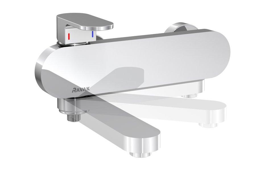 Ravak CR 022.00CR bath water mixer w/o set, chrome cover photo