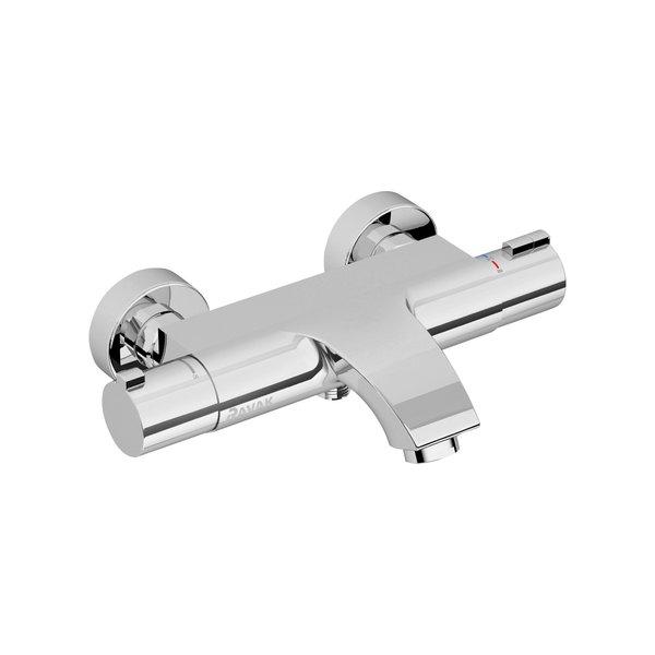 Ravak TE 082.00CR Thermostatic bath water mixer w/o set, chrome cover photo
