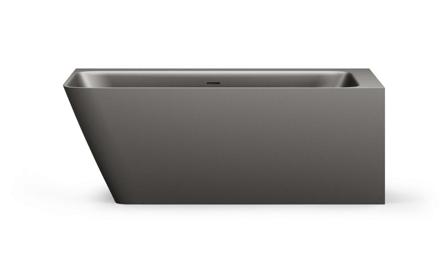 PAA QUADRO CORNER A SILK bathtub SilkStone Graphite cover photo