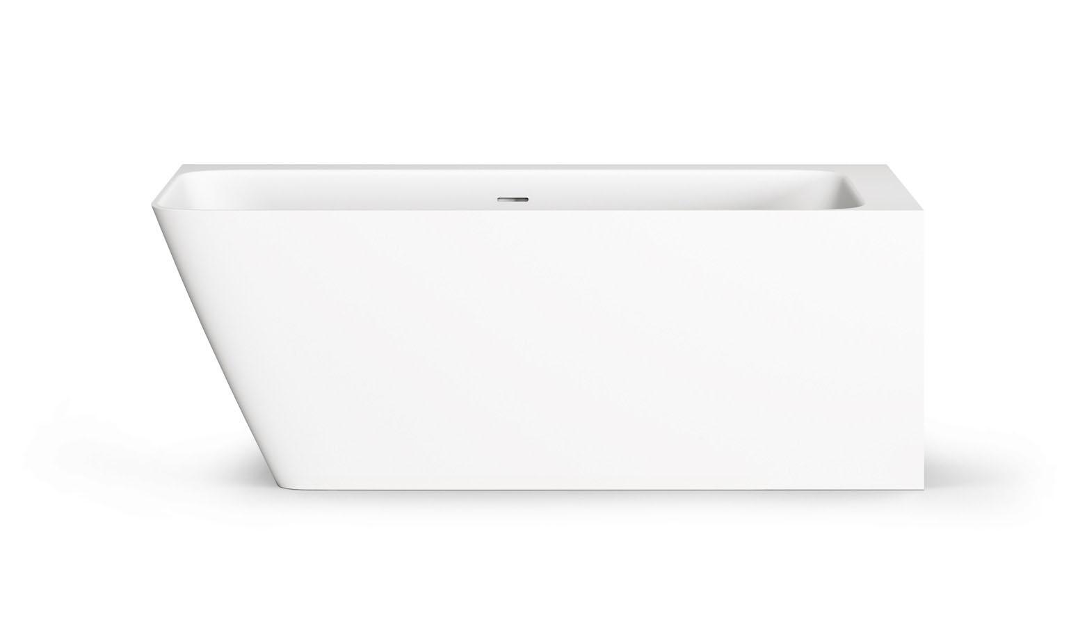 PAA QUADRO CORNER A SILK bathtub SilkStone White cover photo