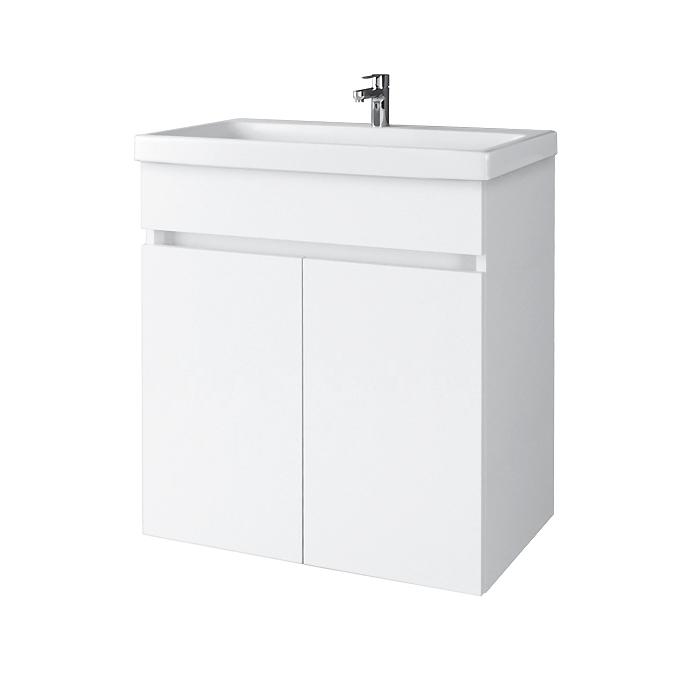 Riva Bathroom Vanity Unit with 2 Doors for washbasin RIVA63C, SA63-10E White cover photo