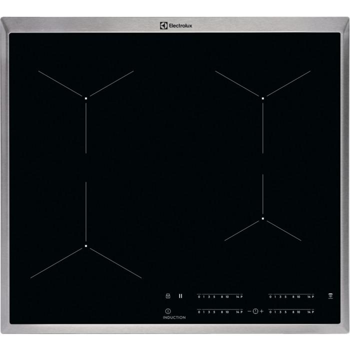 Electrolux induction hob, 60cm, metal edge, EIT60443X cover photo
