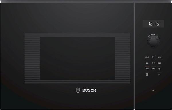 Bosch built-in microwave oven, Black, 20L, 800W, left hinge, 297mm, BFL524MB0 cover photo