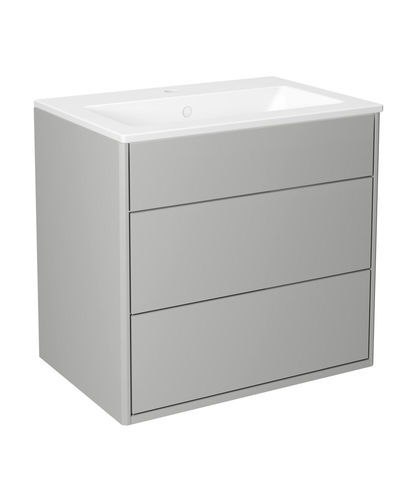 Gustavsberg Graphic vanity grey/plain, with washbasin 60cm, GB71GCVU60GRWB cover photo