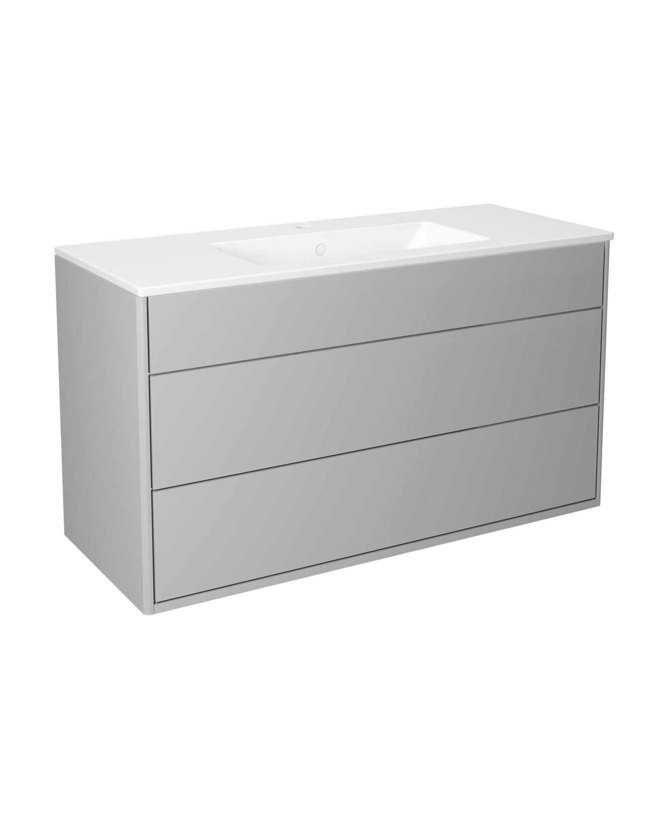 Gustavsberg Graphic vanity grey/plain, with washbasin 100cm, GB71GCVU10GRWB cover photo