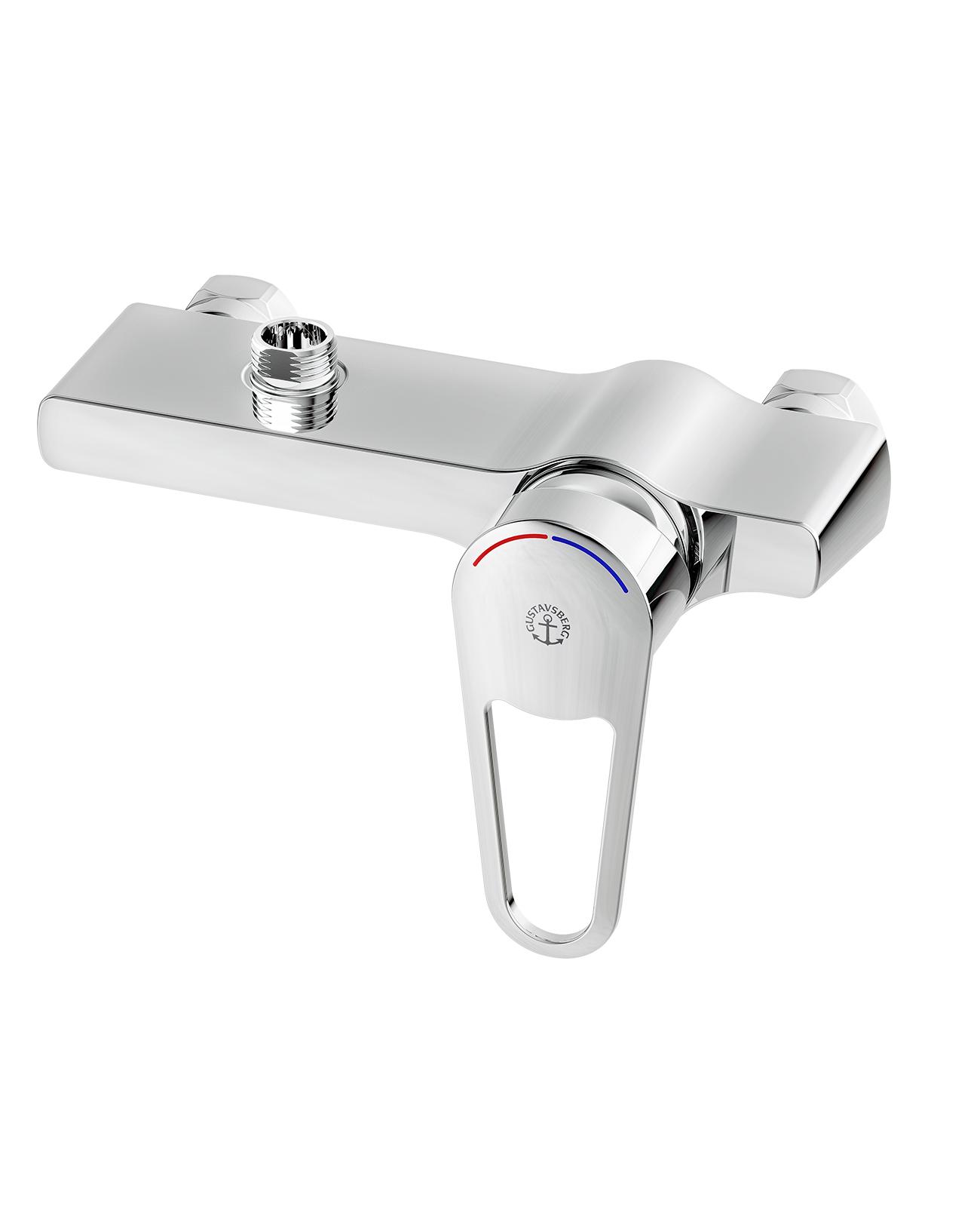 Gustavsberg shower mixer Nautic 150 outlet up, GB41216024 cover photo
