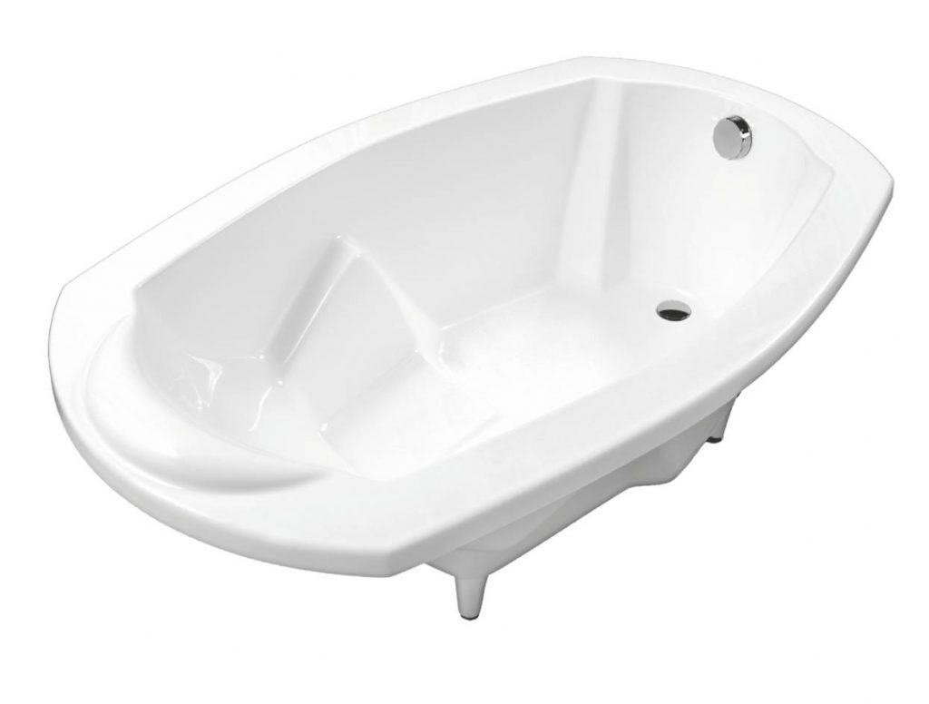 SPN bathtub Sea Shell 1760x1050mm, white, legs cover photo