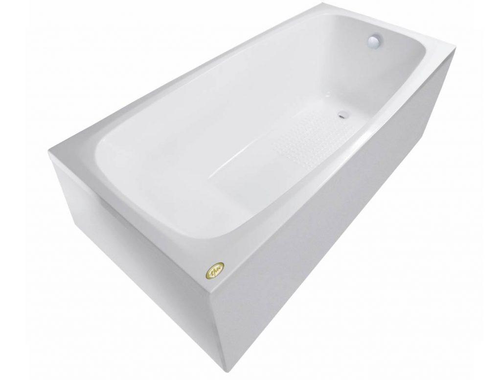 SPN bathtub Klassika 1400x700mm, white, front panel, legs cover photo