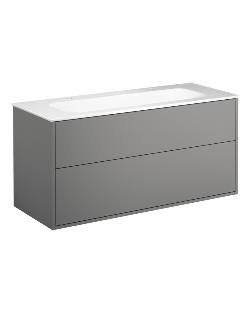 Gustavsberg Artic vanity 120 Ash grey with washbasin White GB71ACVU12TL01 cover photo