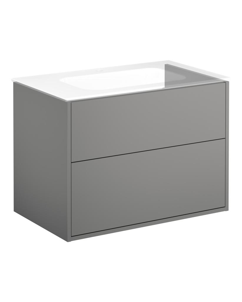 Gustavsberg Artic vanity cabinet 80 cm Ash grey GB71ACVU80TL00 cover photo