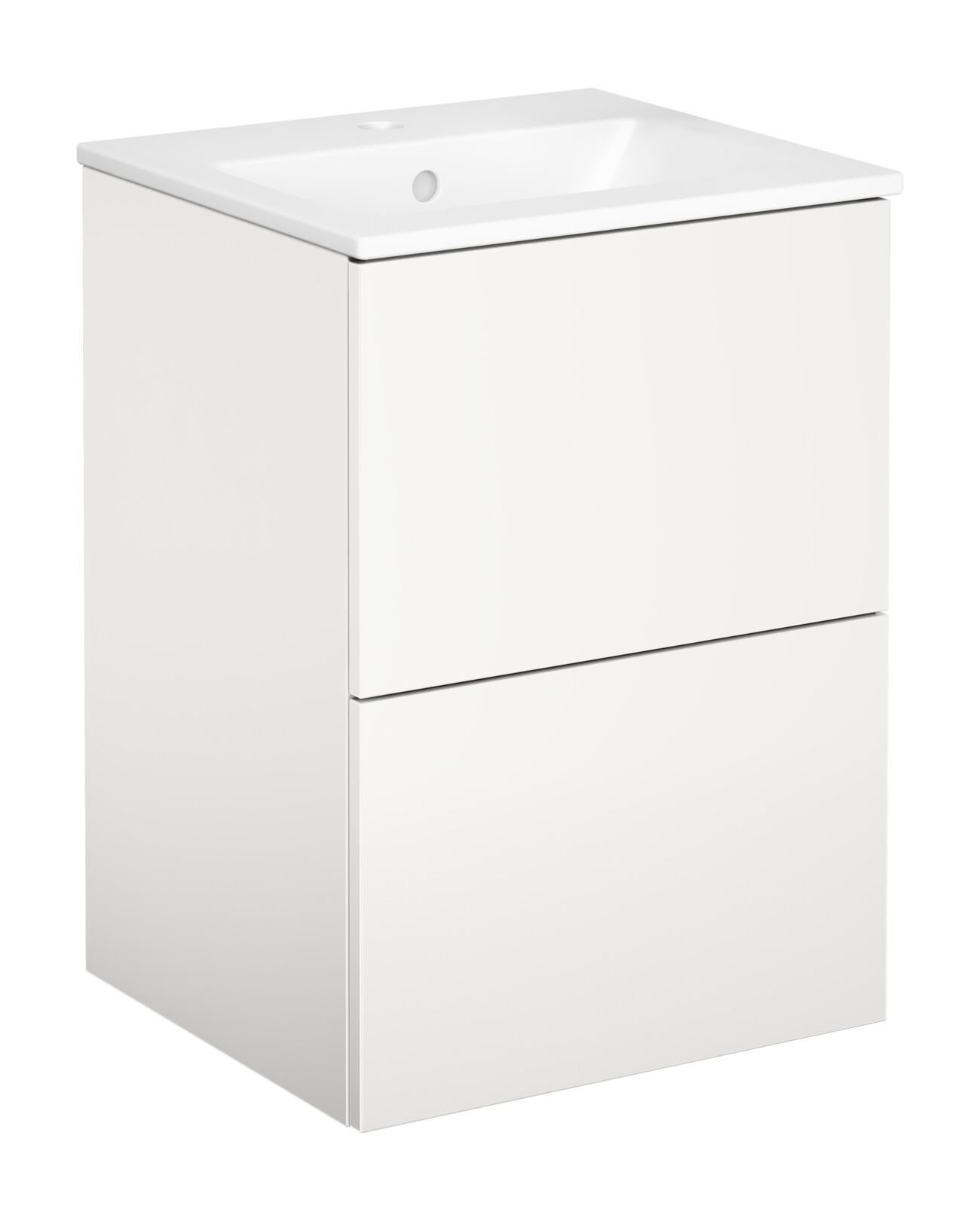 Gustavsberg Graphic Base vanity with drawers and washbasin 45cm white, GB71GBVU45AGWB cover photo