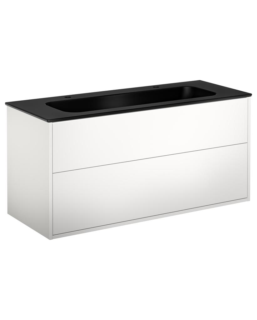 Gustavsberg Artic vanity 120 White with washbasin Ebony GB71ACVU12TM33 cover photo