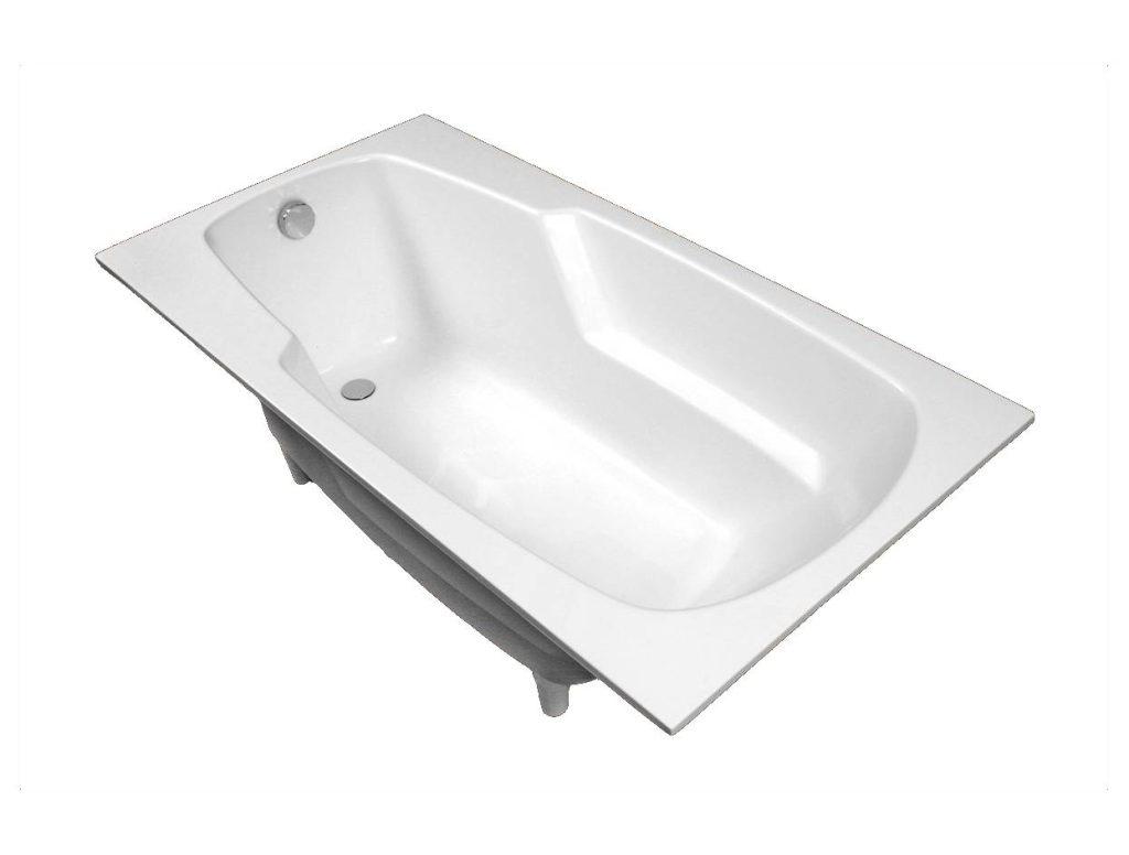 SPN bathtub Viola 1520x820mm, white, legs cover photo