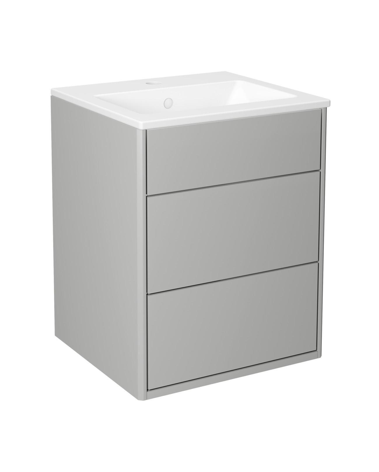 Gustavsberg Graphic vanity grey/plain, with washbasin 45cm, GB71GCVU45GRWB cover photo
