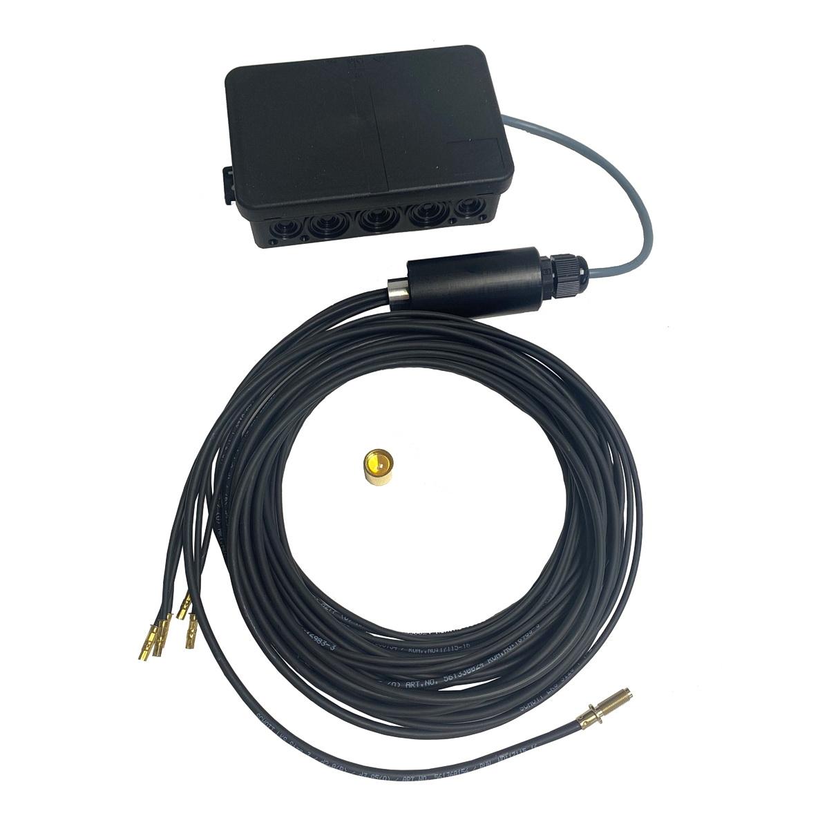 Cariitti VPL10 – E511 sauna lighting set with VPL10 projector (IP55), 5+1 fibres 1,5 mm+2 mm cover photo