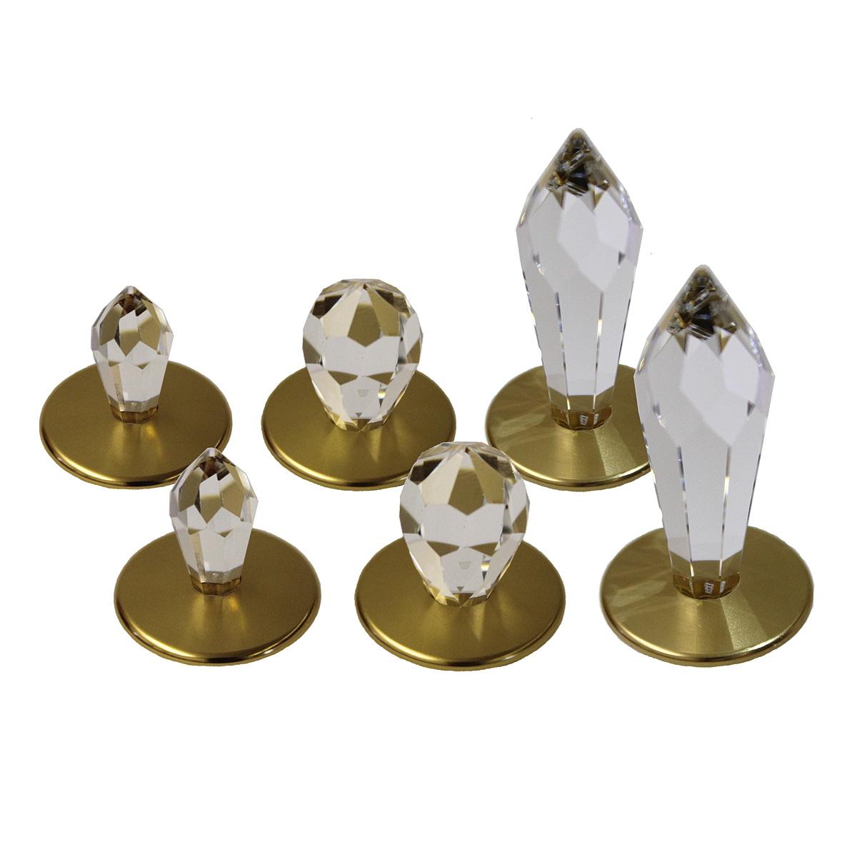 Cariitti Steam room light Crystal Kit 6, 6 x gold cover photo