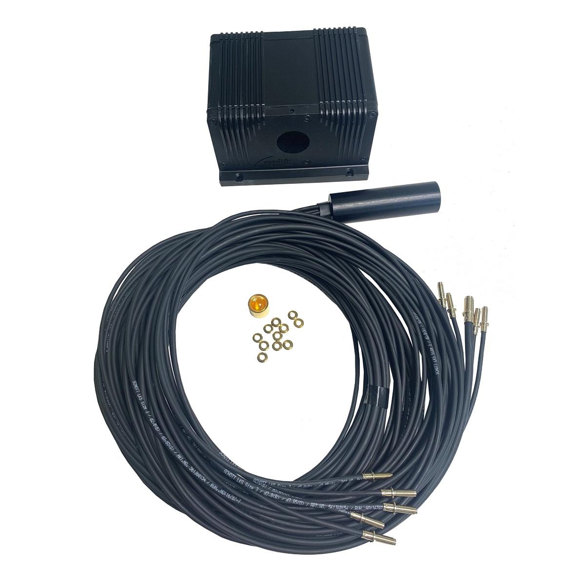 Cariitti VPAC-1527-M233 sauna lighting set with VPAC projector (IP65), 22+1 fibres 1 mm+2 mm+4 mm cover photo