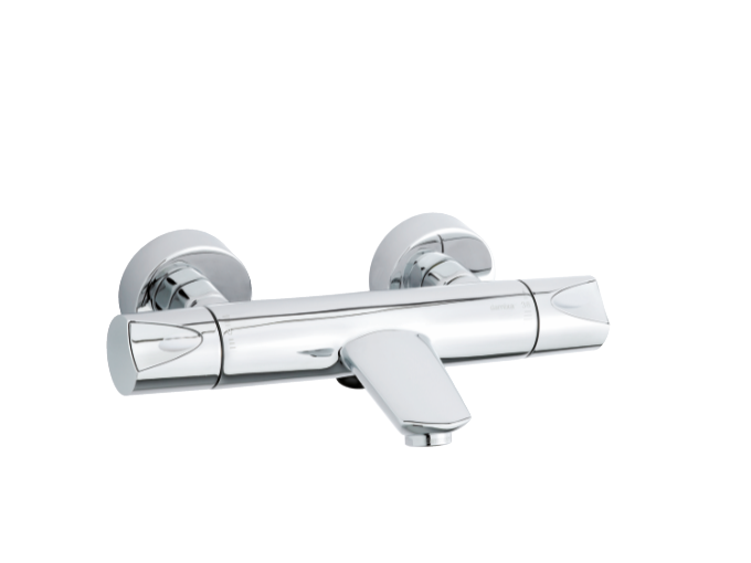 Damixa CLOVER TMC bath/shower fixed spout, Rubclean, rosettes and eccentric unions 605000000 cover photo