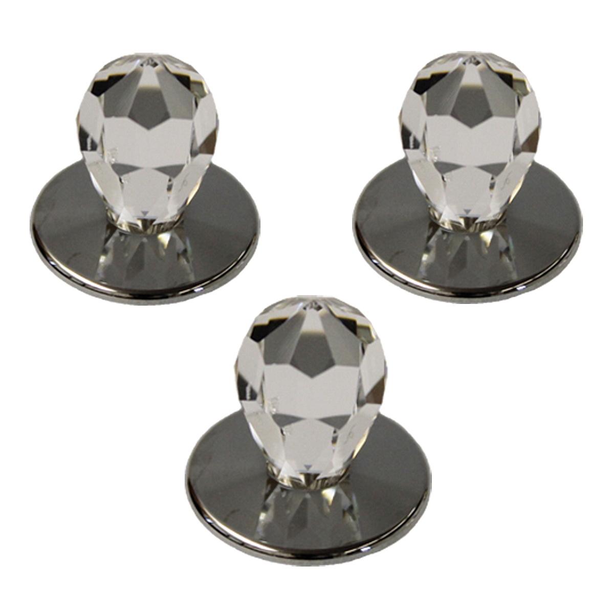 Cariitti Steam room light CR-16 Kit 3, 3 x chrome cover photo
