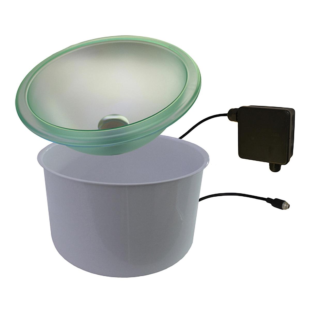 Cariitti Led illuminated bowl with outlet valve cover photo