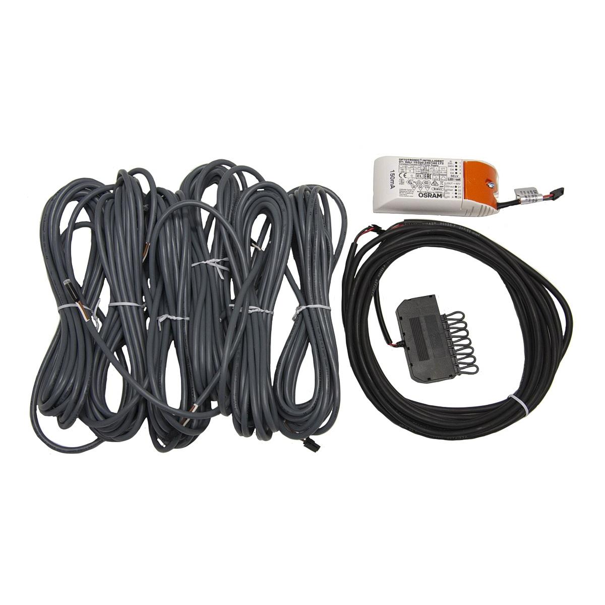 Cariitti Steam room bath Led set 3000 K, 6 Leds with 5 m cables cover photo