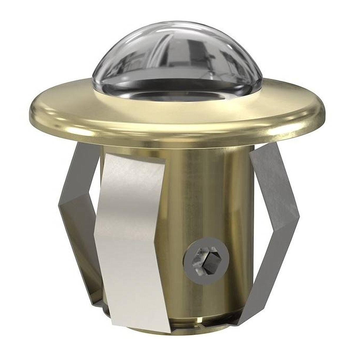 Cariitti Steam room light CR-05 Kit 6, 6 x gold, clear lens cover photo