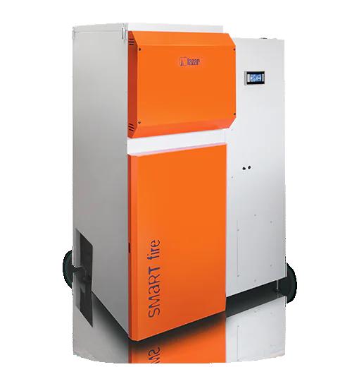 HKS Lazar pellet boiler Interfire 81kW with 300L bunker, Smartfire 81kW 300L cover photo