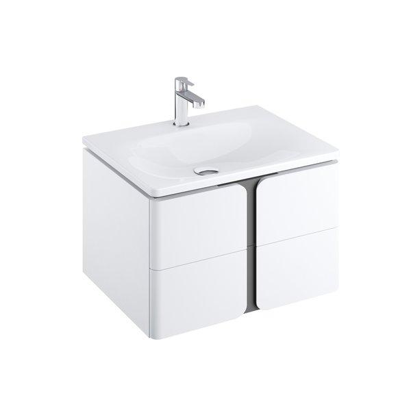 Ravak washbasin cabinet SD Balance 800 white/graphite cover photo