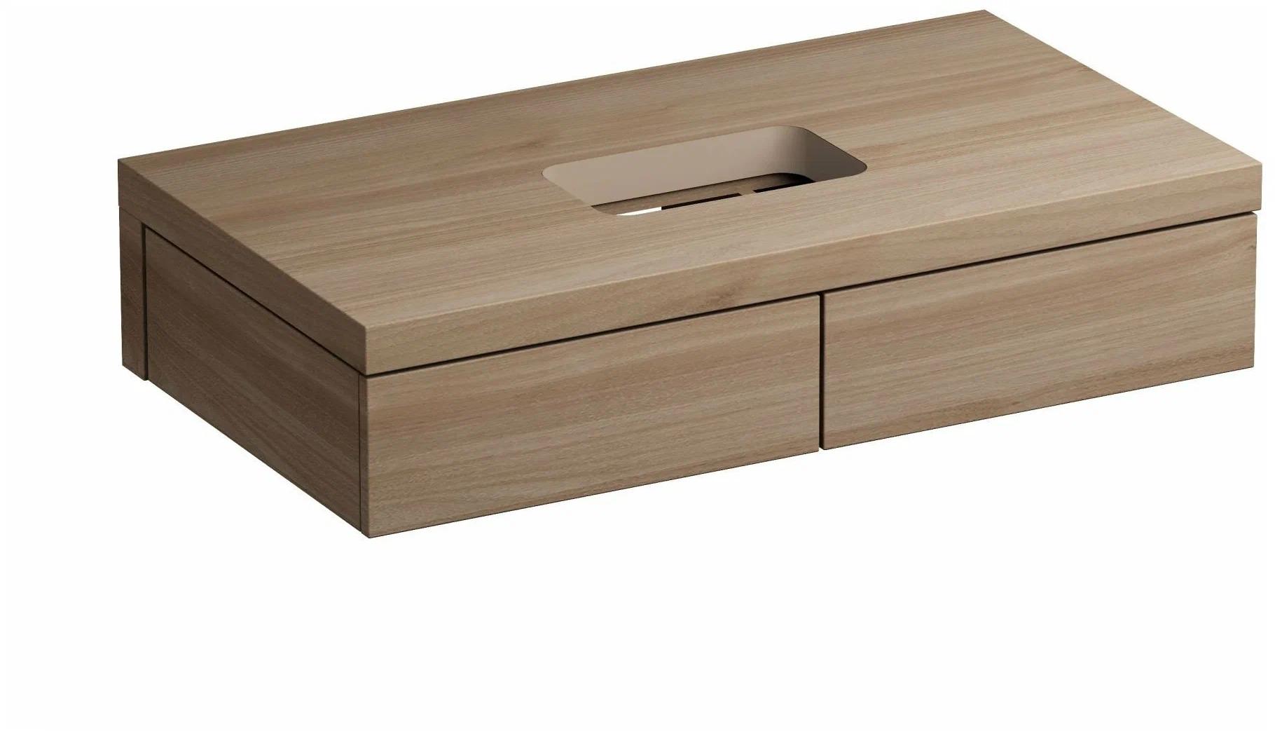 Ravak washbasin cabinet SD Formy 1000 walnut cover photo