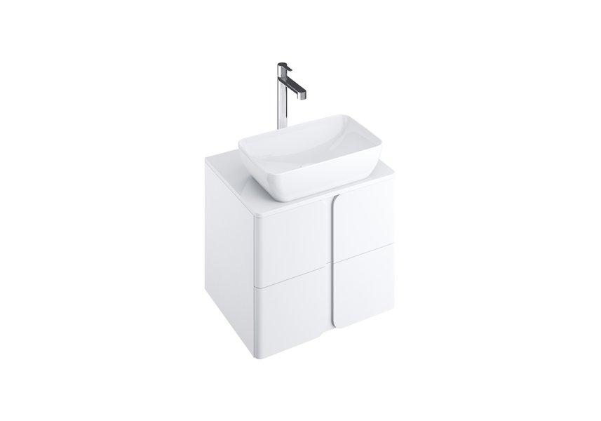 Ravak washbasin cabinet SD Balance 600 white/white cover photo
