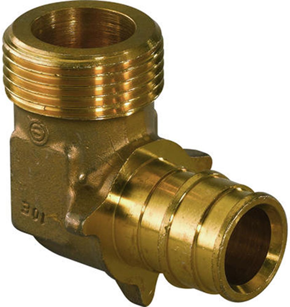 Uponor Q&E elbow 90° 20x3/4" external thread, 1023021 cover photo