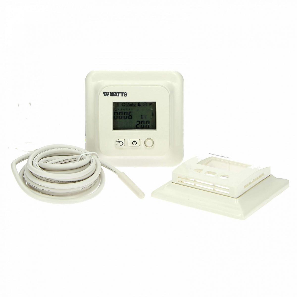 Watts thermostat EFHT-LCD (230V), programmable, 16A