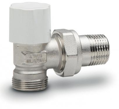 Luxor balance valve for radiator, angle DS32/A 1/2" G3/4EK, L670815 cover photo
