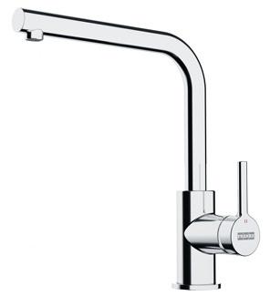 Franke LINA L kitchen water mixer, fixed spray, Chrome, 115.0693.230 cover photo