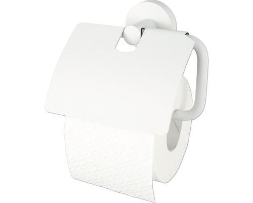 Haceka Kosmos Toilet Roll Holder with Cover Matt White, 1208459 cover photo