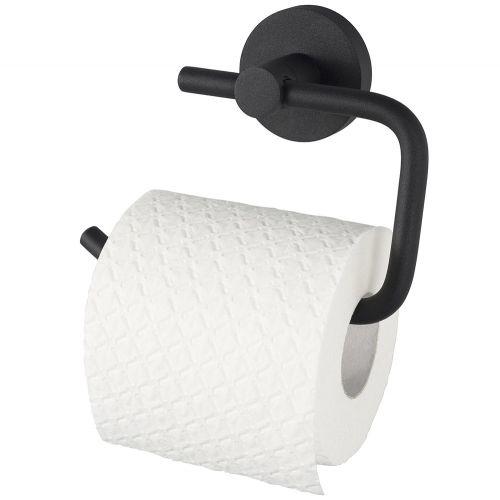 Haceka Kosmos Toilet Roll Holder without Cover Matt Black, 1208519 cover photo