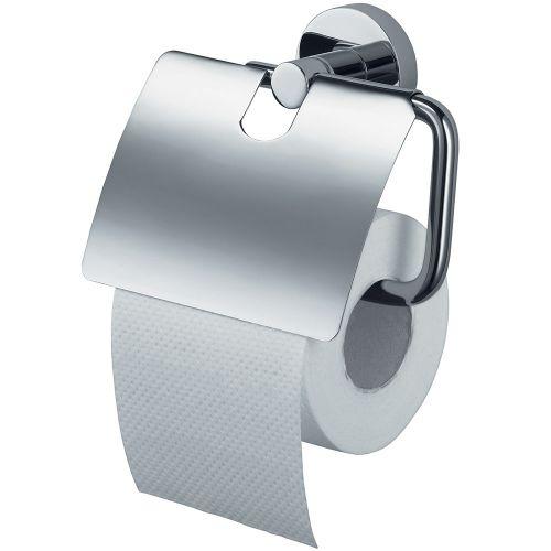 Haceka Kosmos Toilet Roll Holder with Cover Chrome, 1208522 cover photo