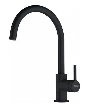 Franke LINA XL kitchen mixer, fixed nozzle, black matte, 115.0626.019 cover photo