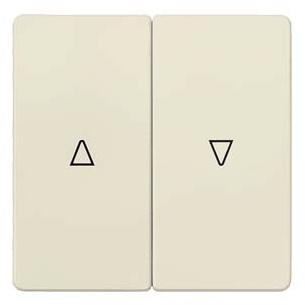 Siemens socket frame button (1+1) for blinds switch beige DELTA I-SYSTEM, 5TG6284 cover photo