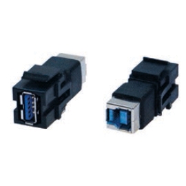 Bachmann Keystone 1x USB 3.0 A/B data socket, 917.400 cover photo