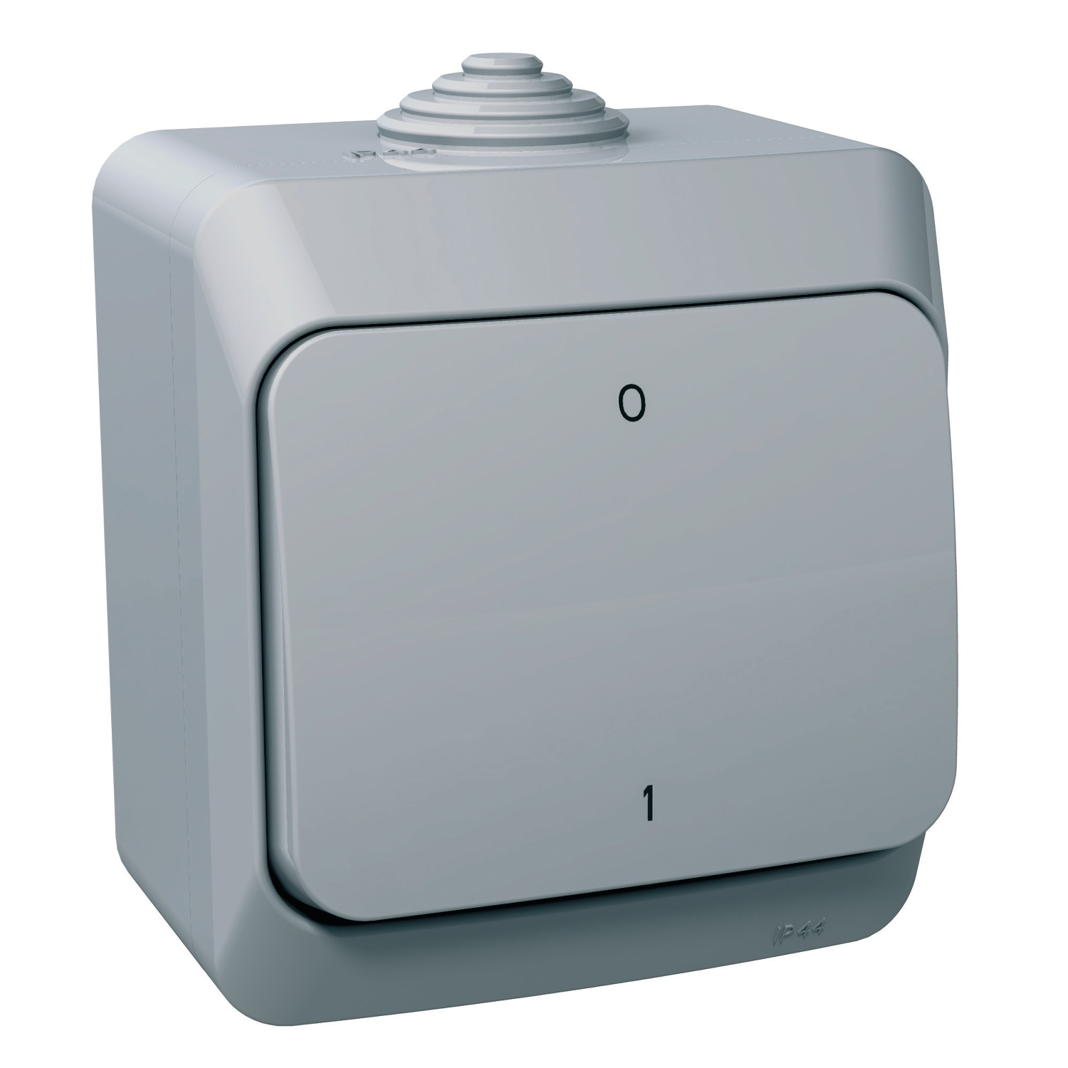Schneider Electric 2 pole switch surface-mounted Gray IP44 CEDAR P, WDE000620 cover photo