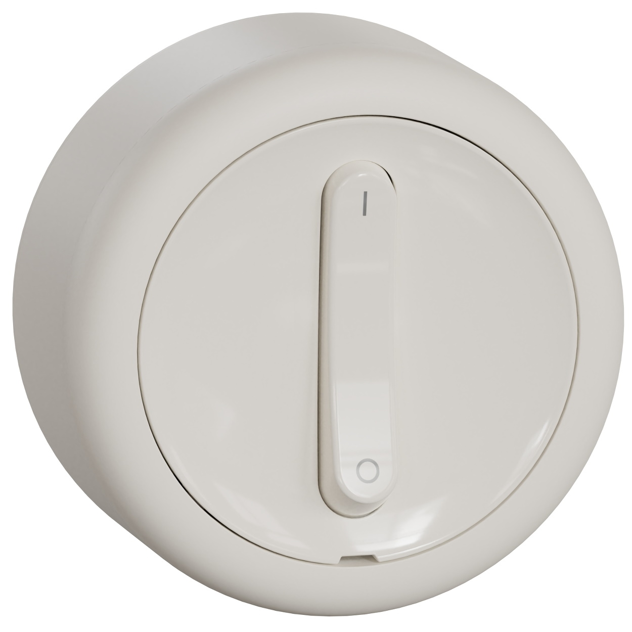 Schneider Electric 2 pole switch surface-mounted marked 1 and 0, White (spring terminal) RENOVA, WDE015807 cover photo