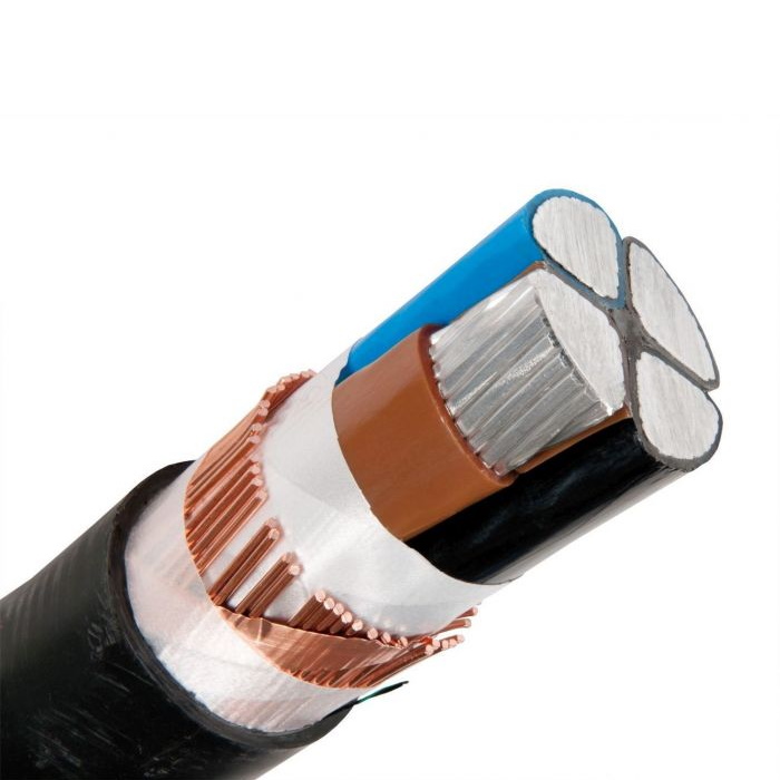 Nexans cable AXQJ AMCMK HF EMC 4X25/16mm2 shielded 0,6/1KV CPR, 15153698 cover photo